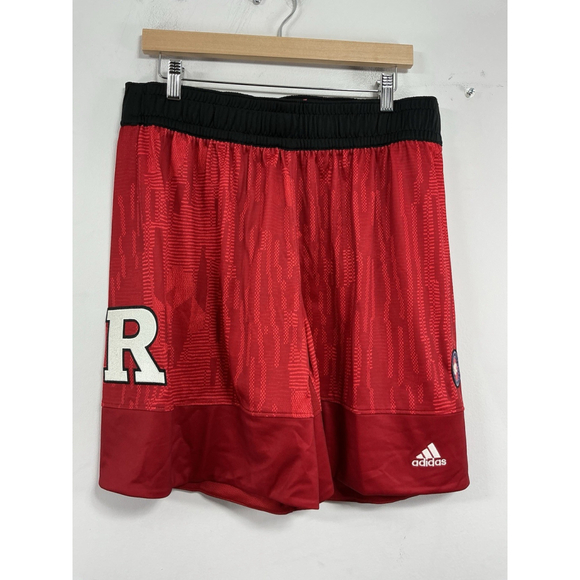 adidas Other - Mens NWT Adidas Rutgers Ballroom Pull On Basketball Shorts XL Multicolor CBC